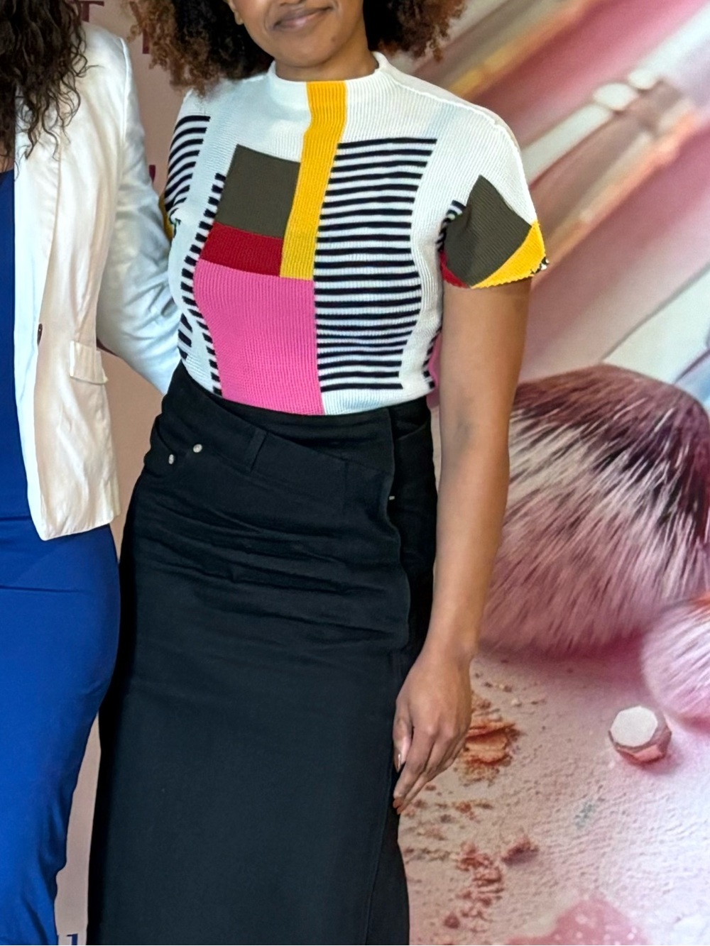 colored ribbed short sleeve tshirt